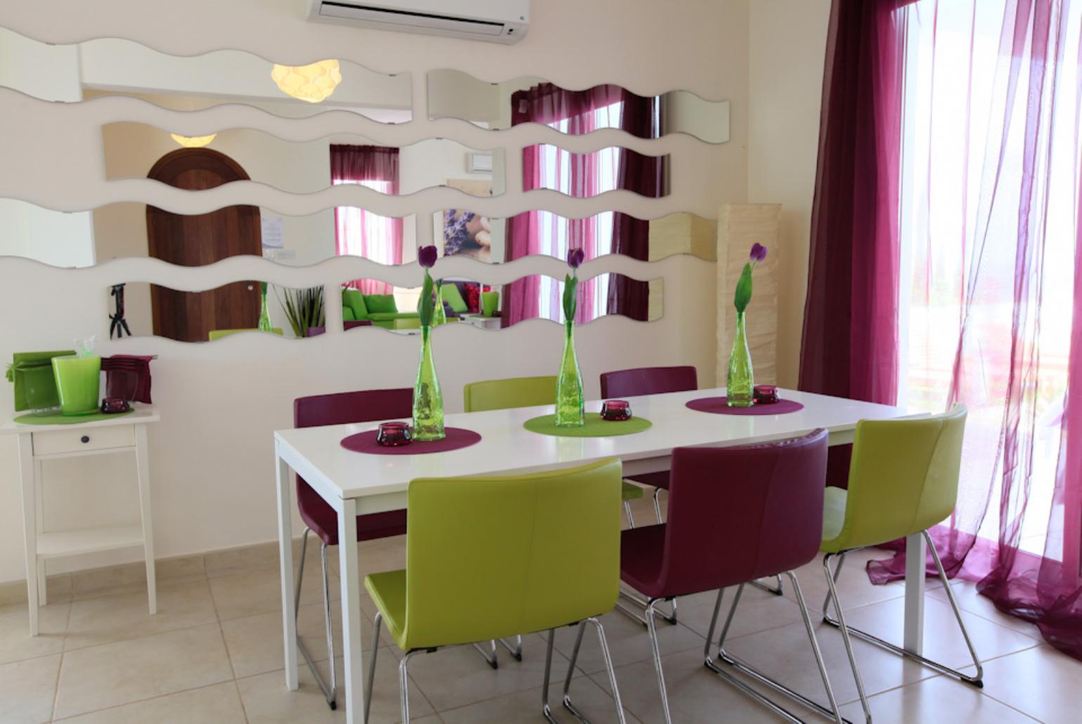 Open plan dining area