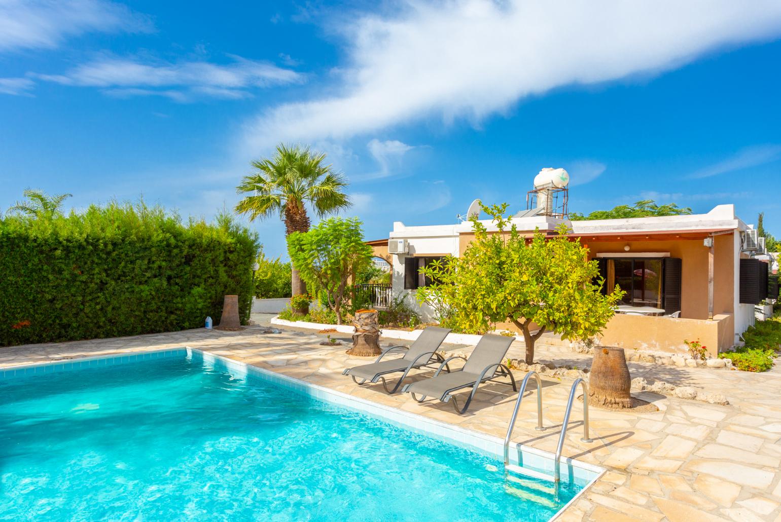 Beautiful villa with private pool and terrace with sea views