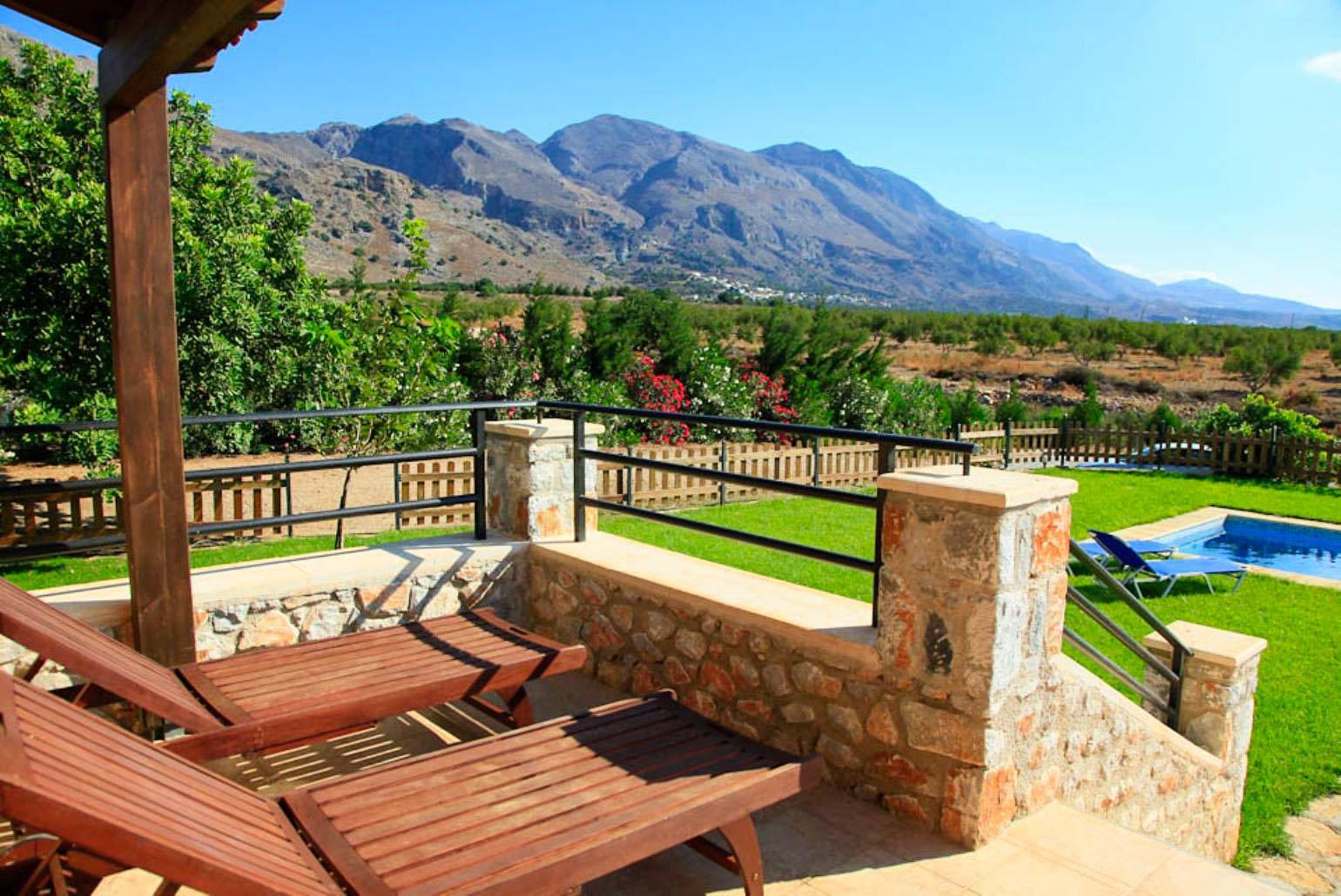 Terrace area with panoramic views