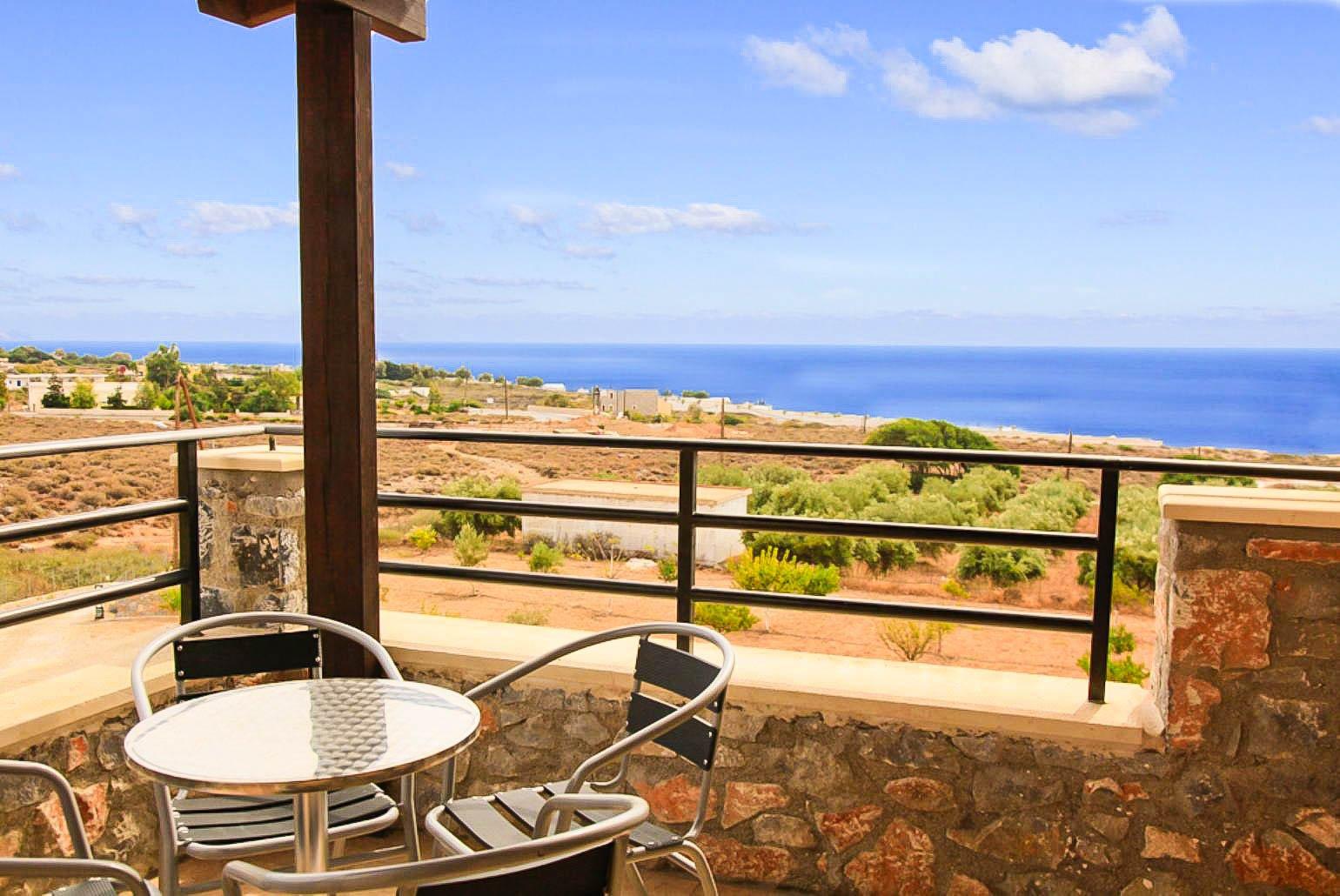 Balcony with panoramic views