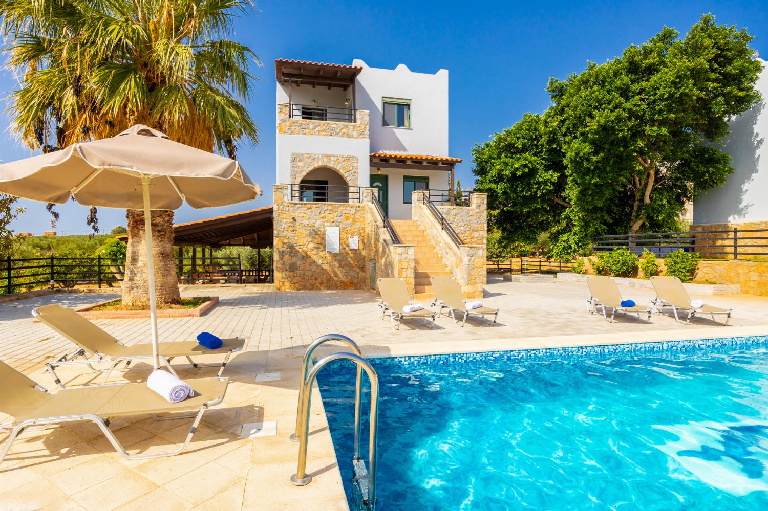 Beautiful villa with private pool and terrace with sea views