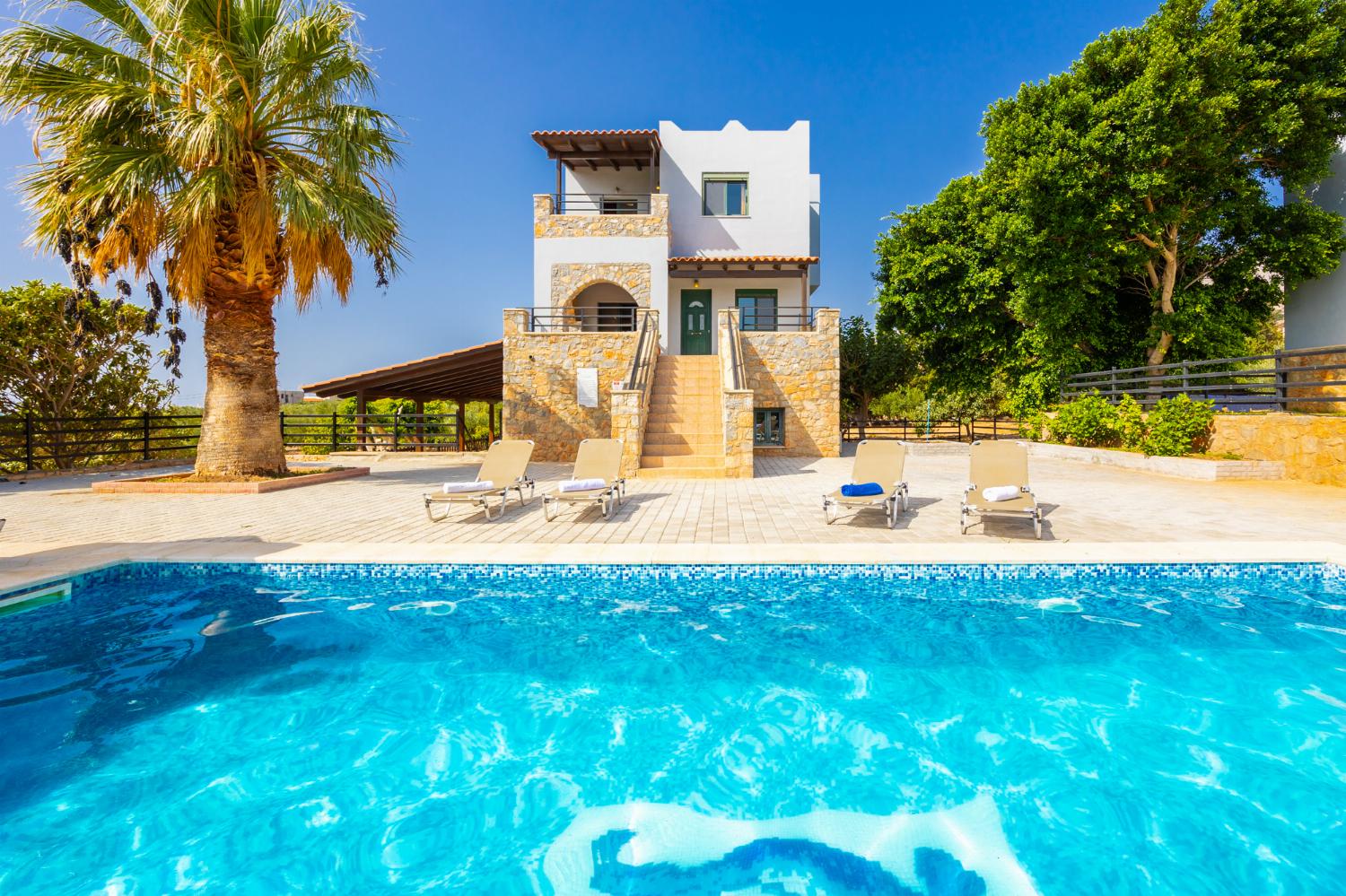 Beautiful villa with private pool and terrace with sea views