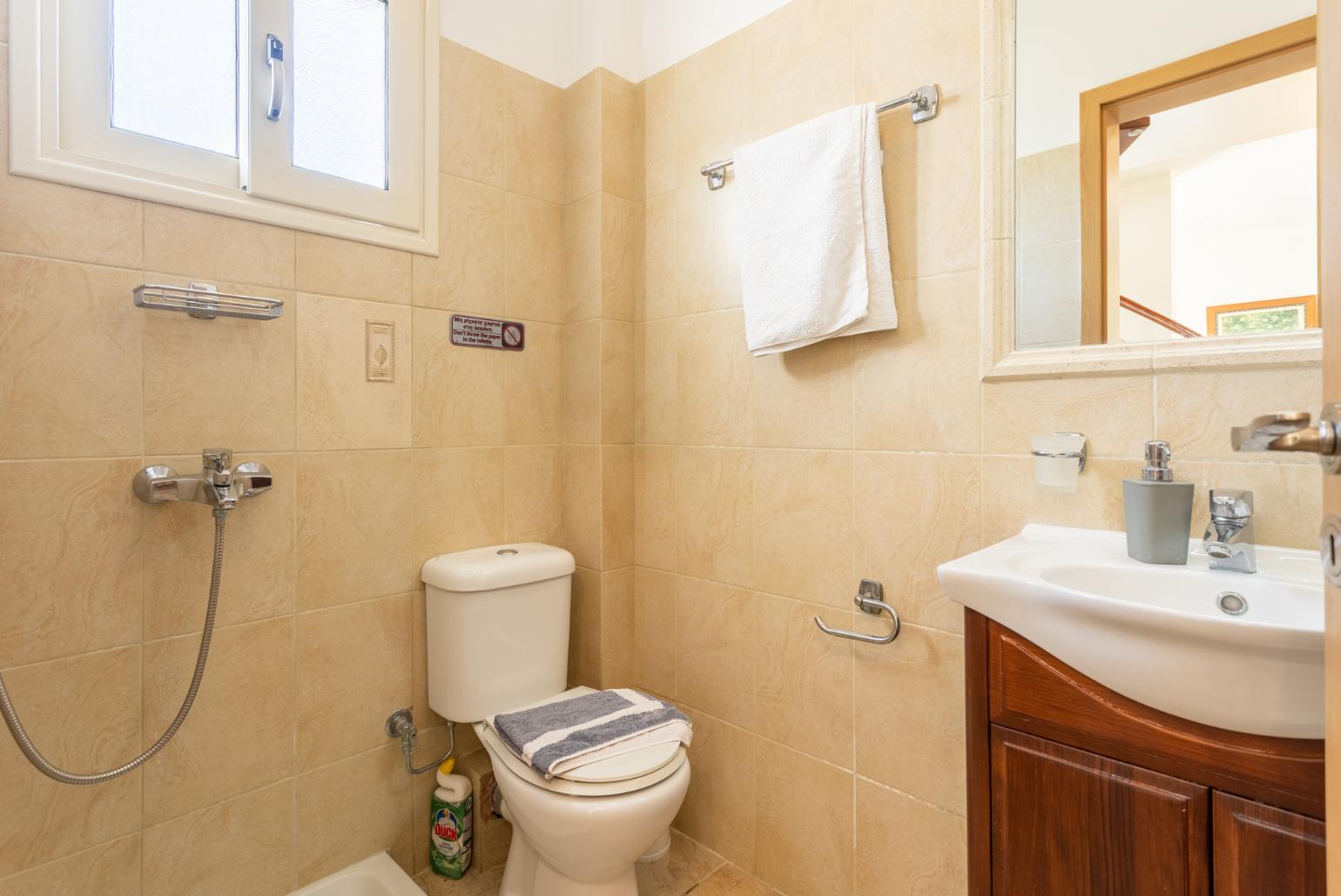 Family bathroom with shower