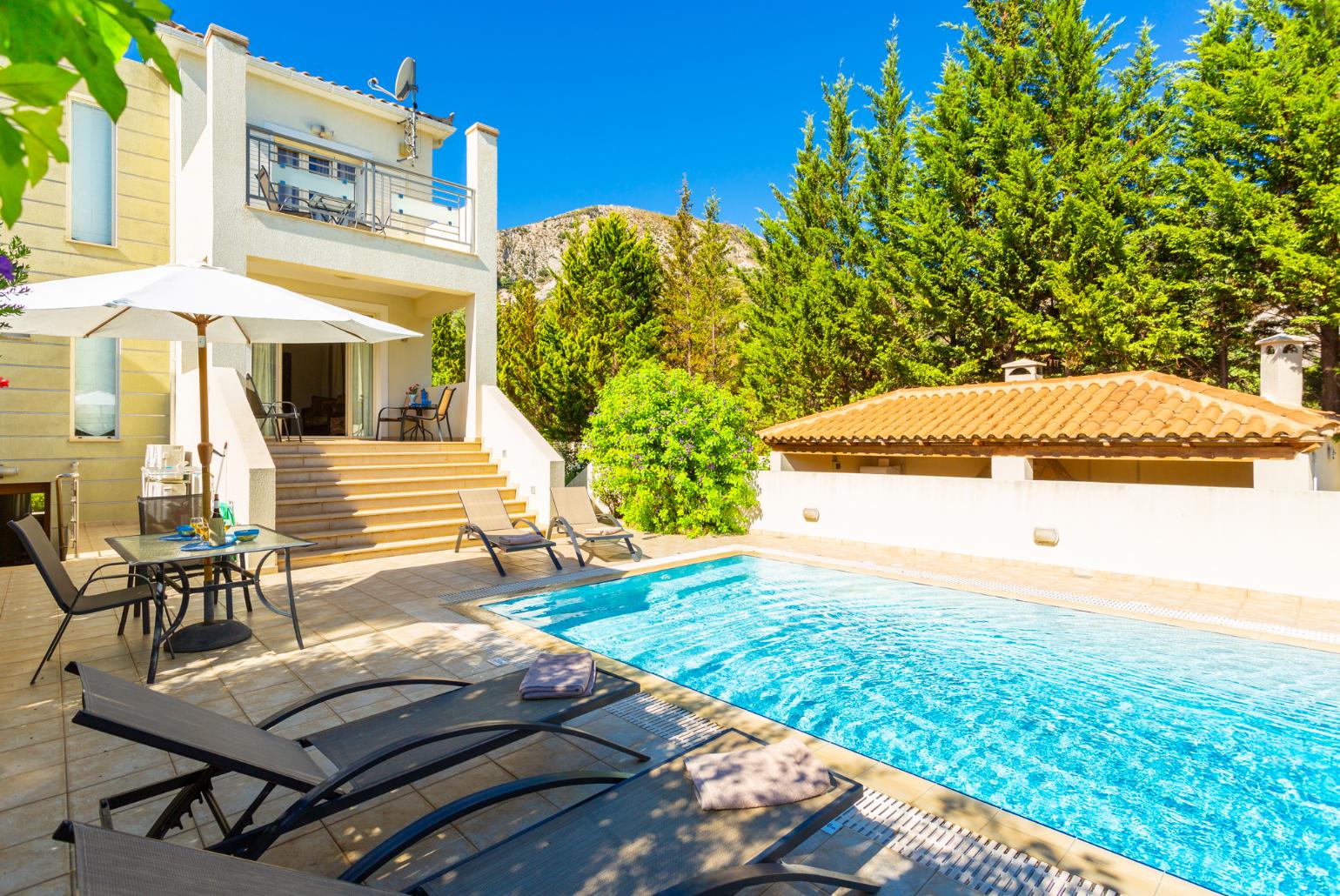 Beautiful villa with private pool and terrace