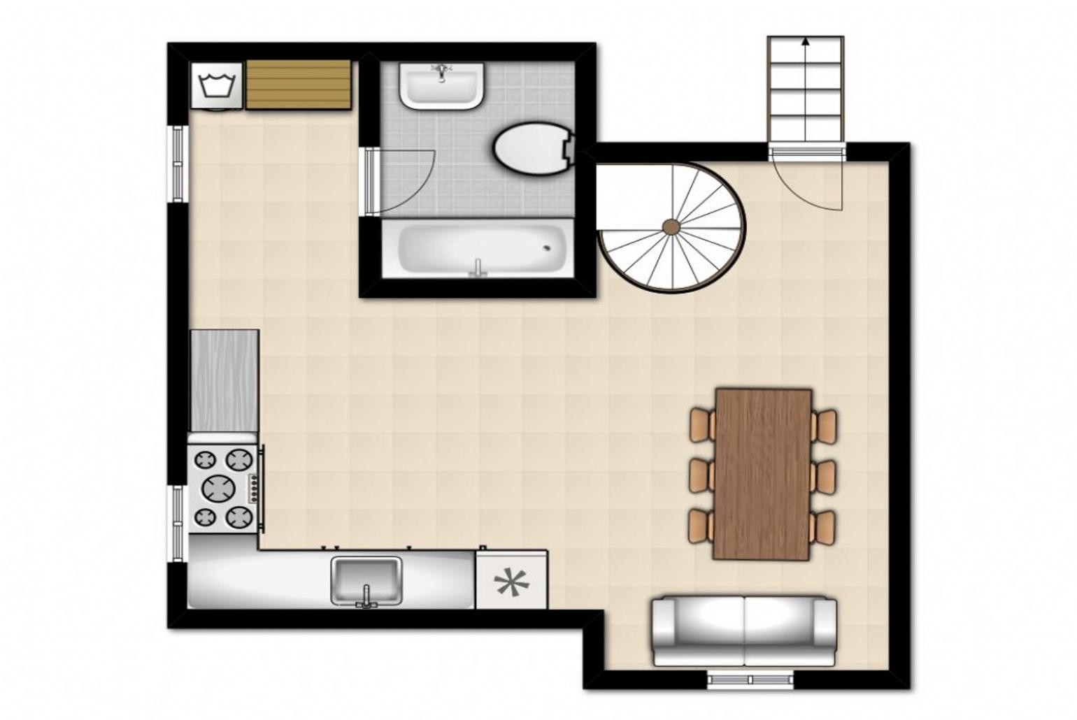 Floorplan of first level