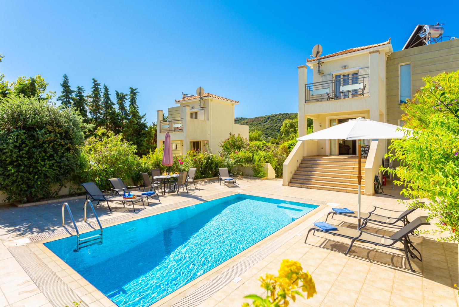 Beautiful villa with private pool and terrace