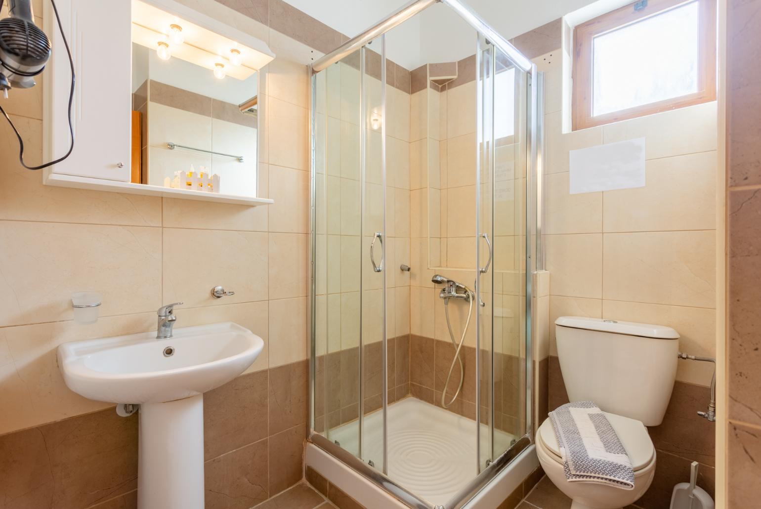 Family bathroom with shower