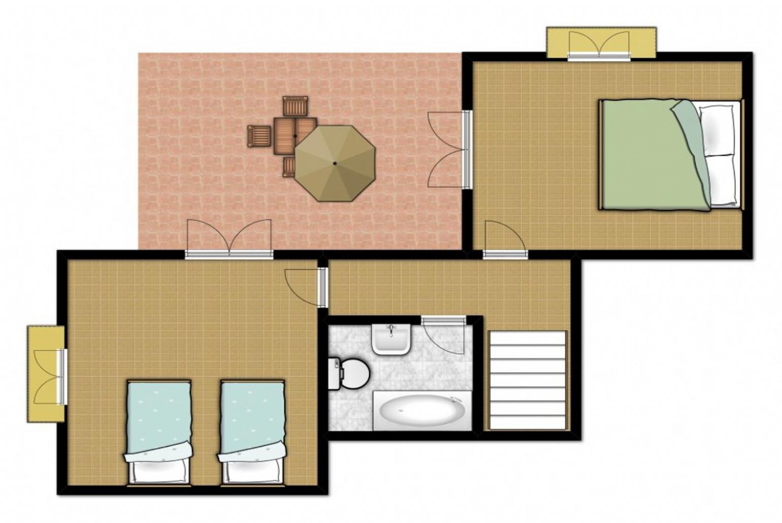 Floorplan of first level