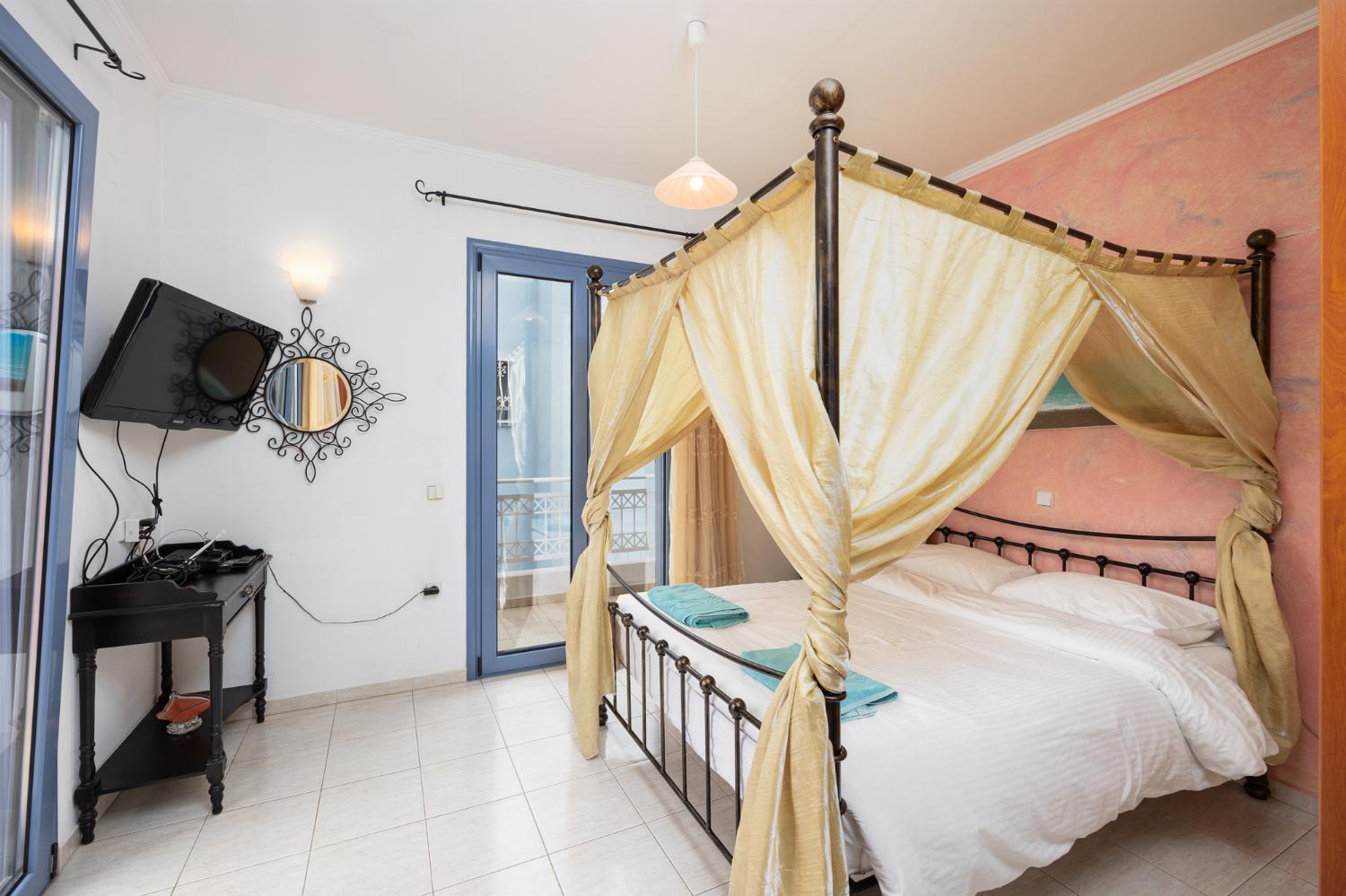 Double bedroom with A/C and TV