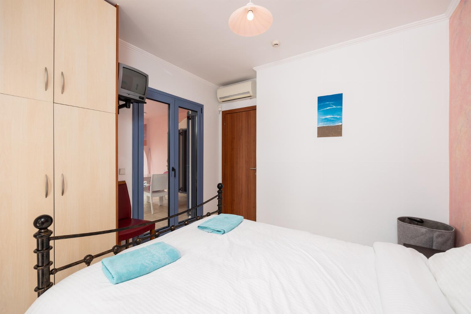 Double bedroom with A/C and TV