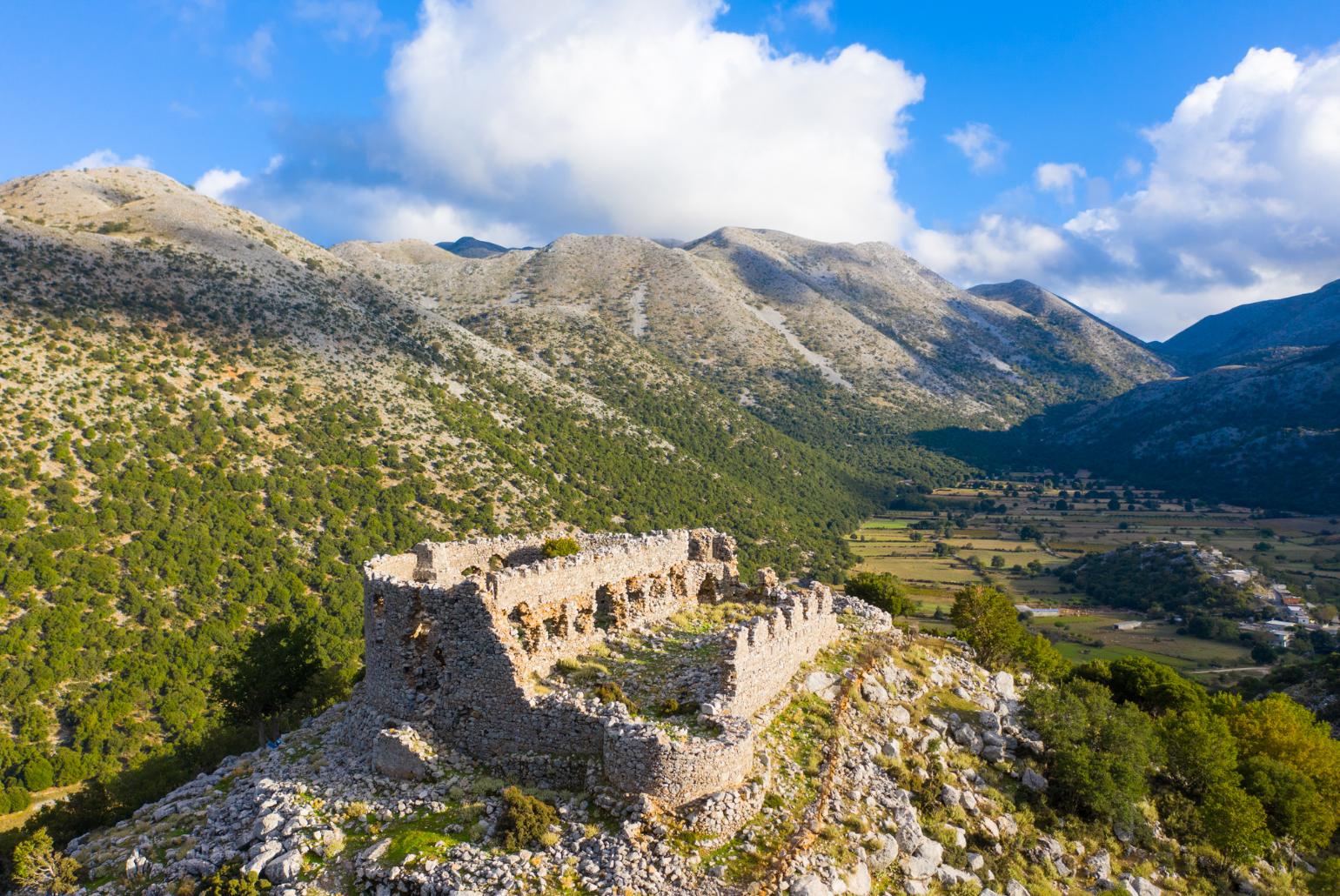 Turkish fortress on Askifou plateau