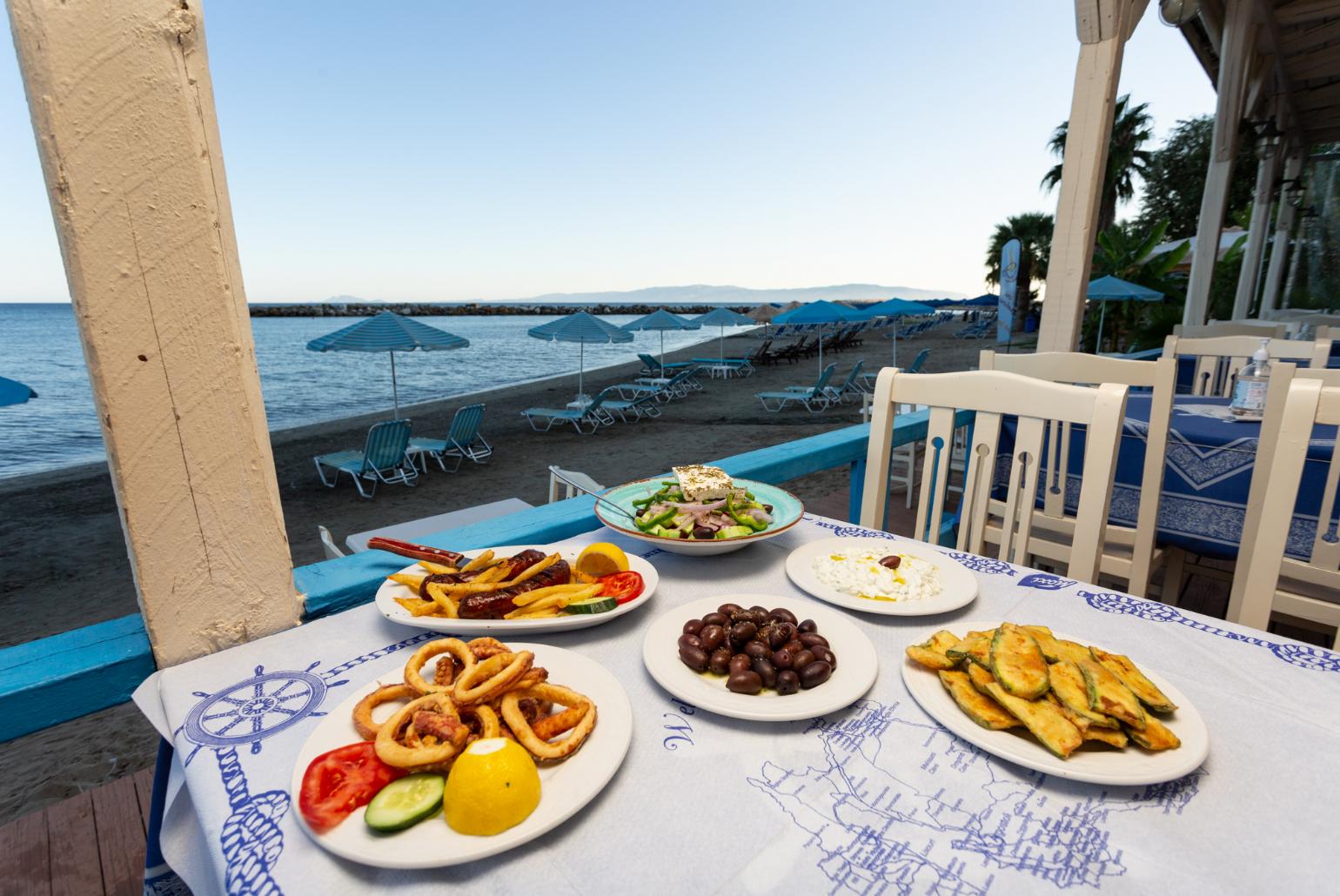 Local taverna in Katelios