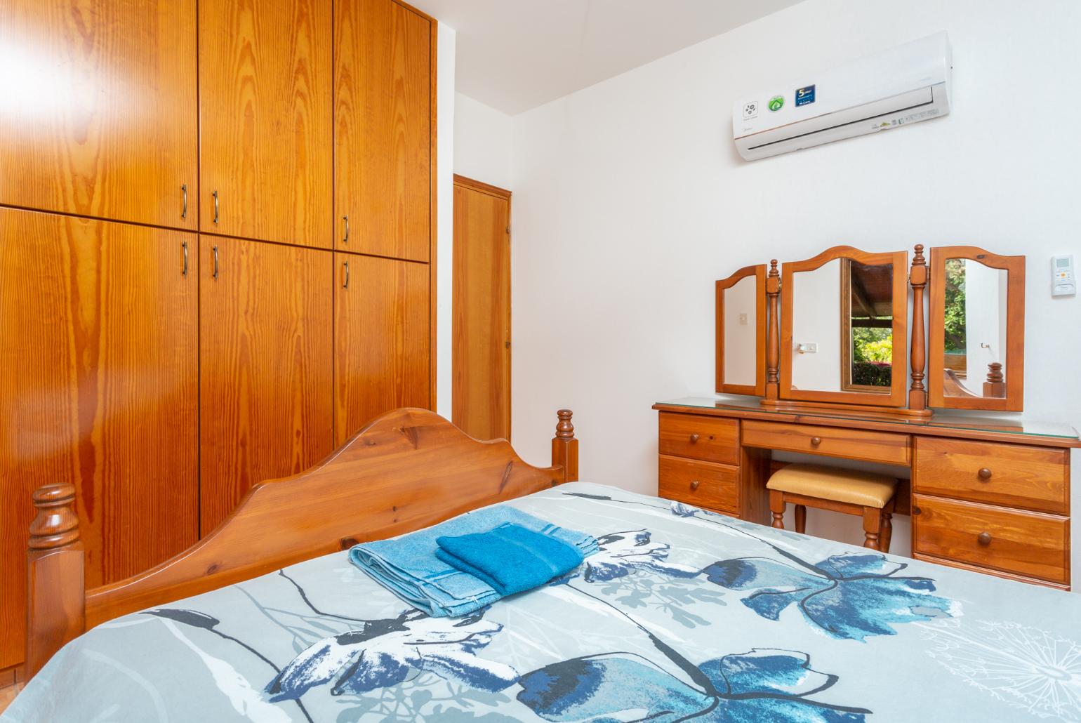 Double bedroom with A/C