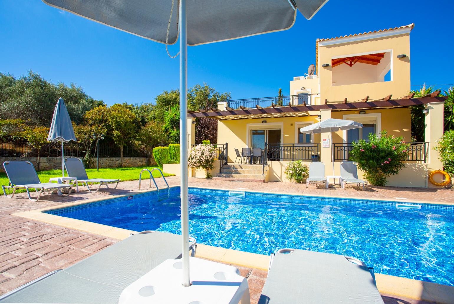 Beautiful villa with private pool, terrace, and large garden