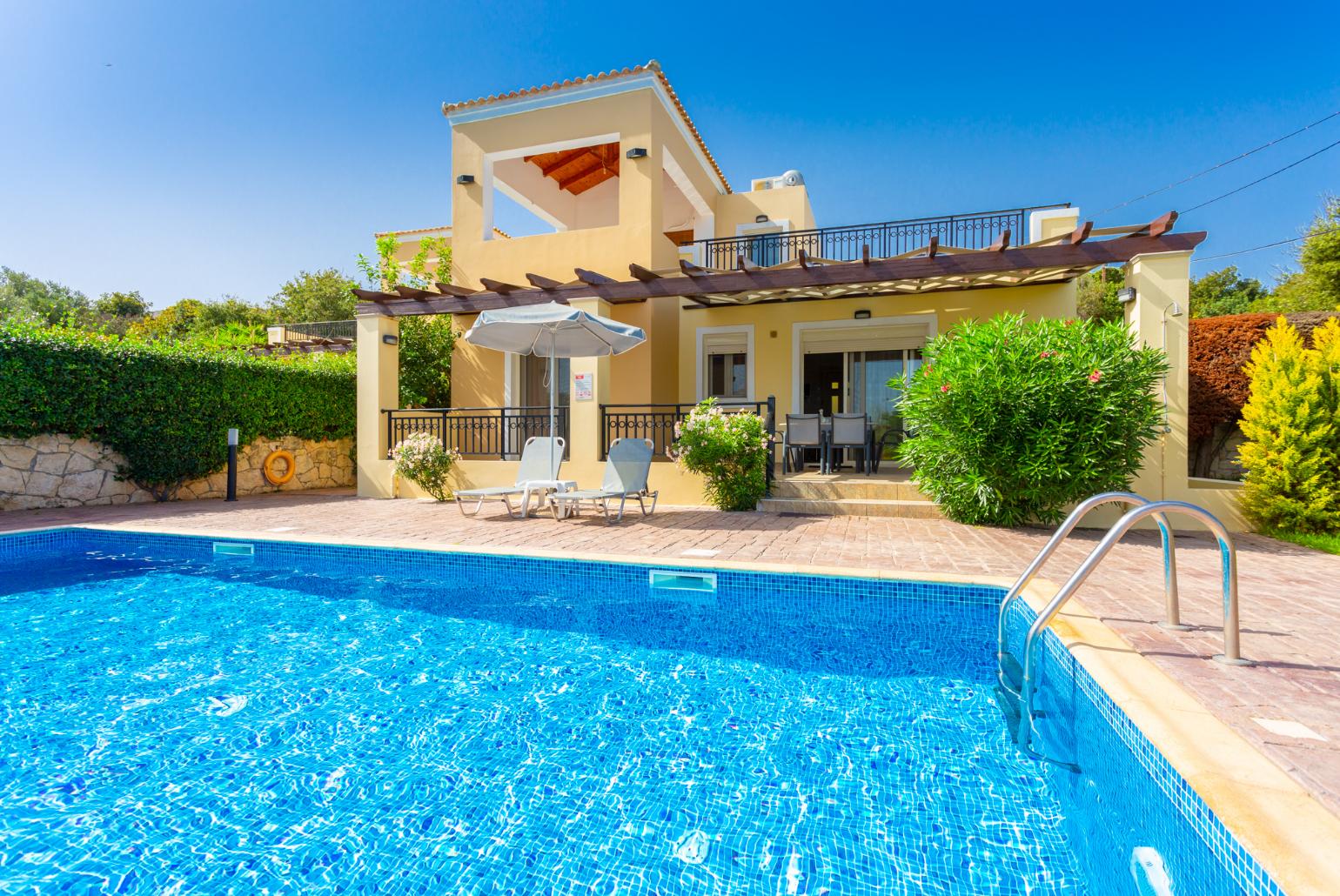 Beautiful villa with private pool, terrace, and large garden