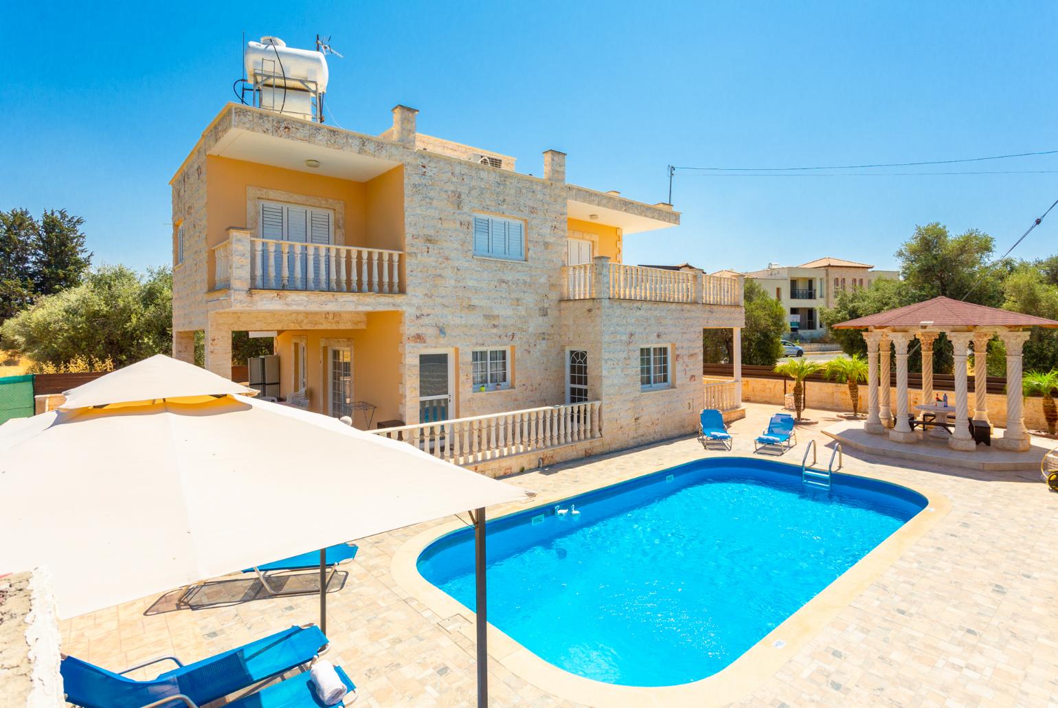 Beautiful villa with private pool, terrace, and large garden