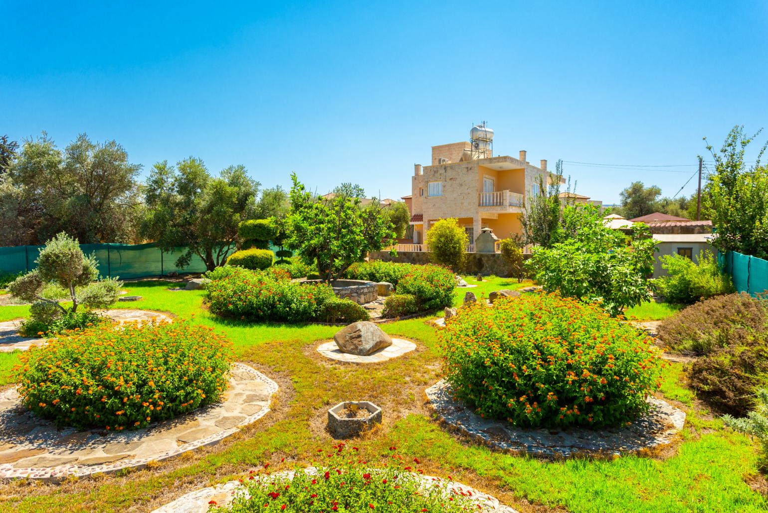 Garden area