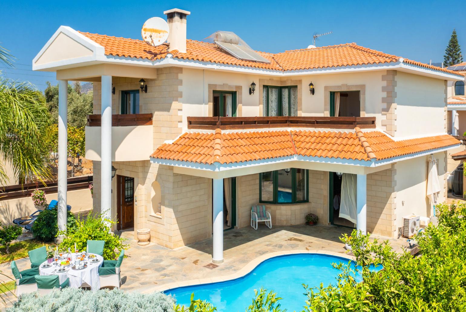 Beautiful villa with private pool, terrace, and garden