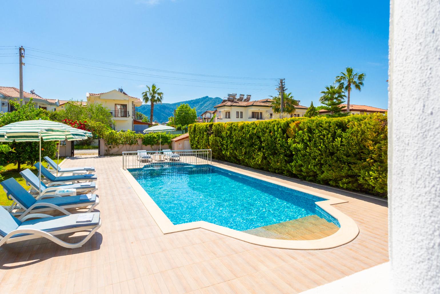 Private pool and terrace