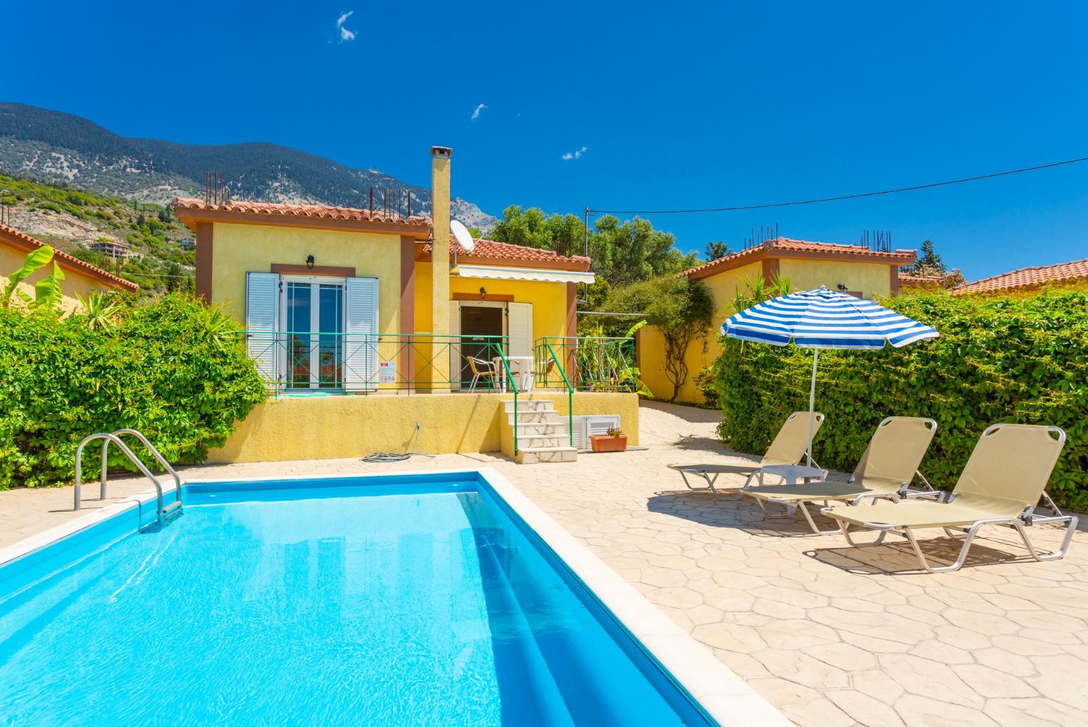 ,Beautiful villa with private pool and terrace