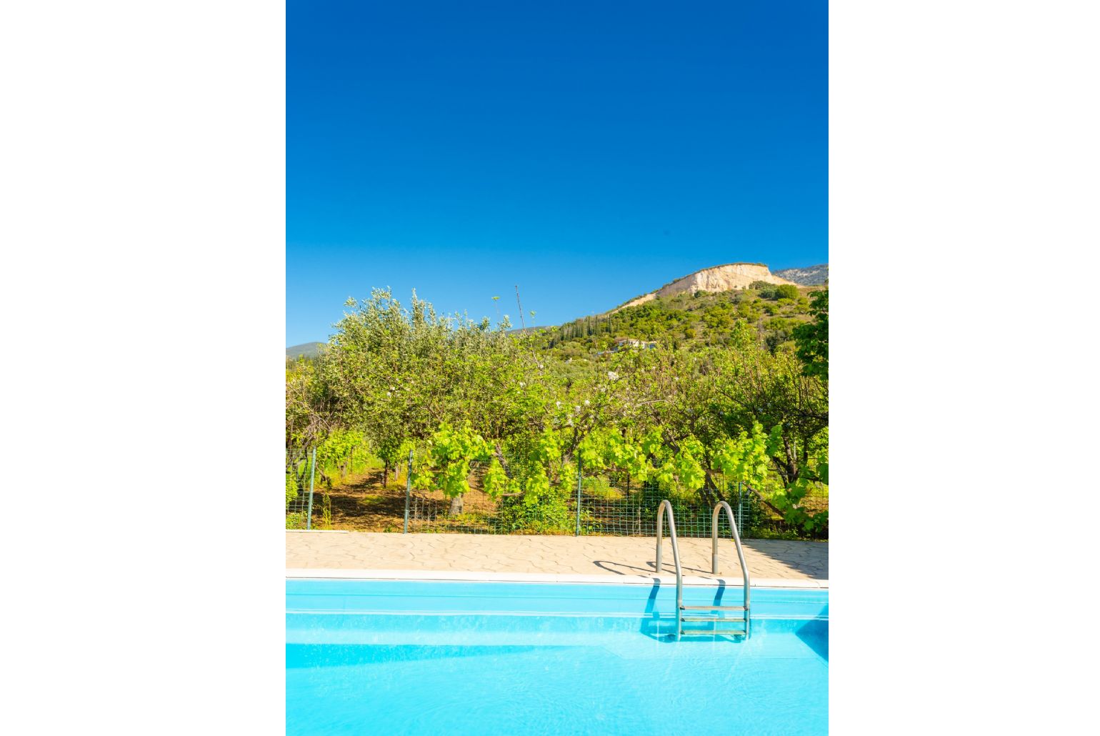 Private pool and terrace