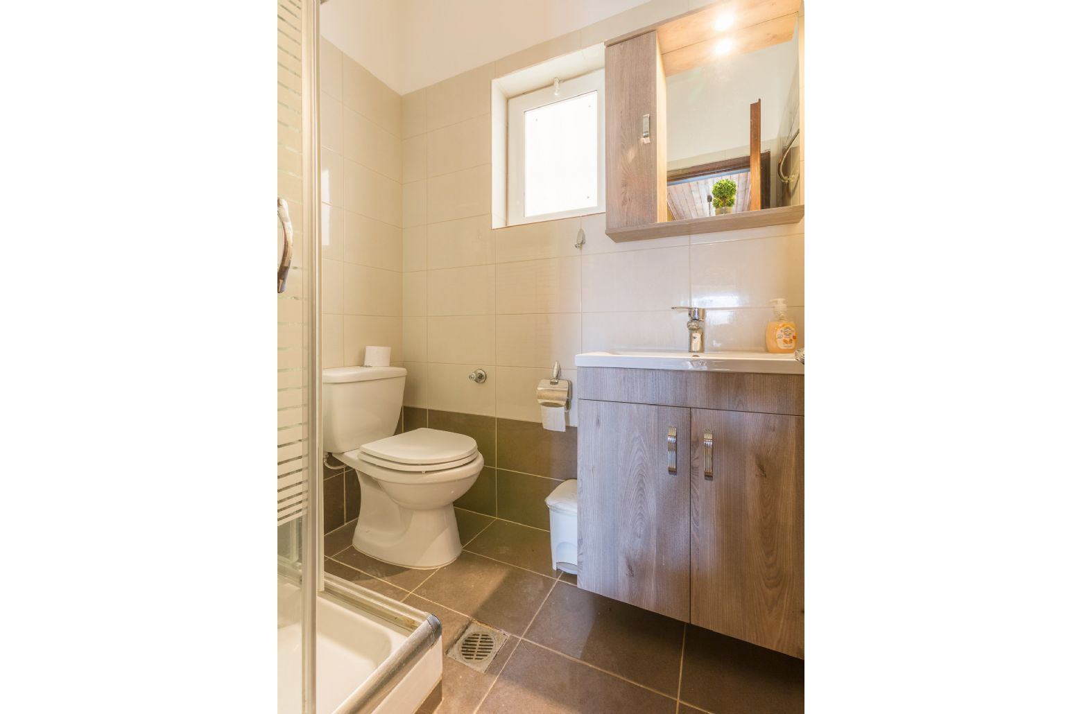 Family bathroom with shower