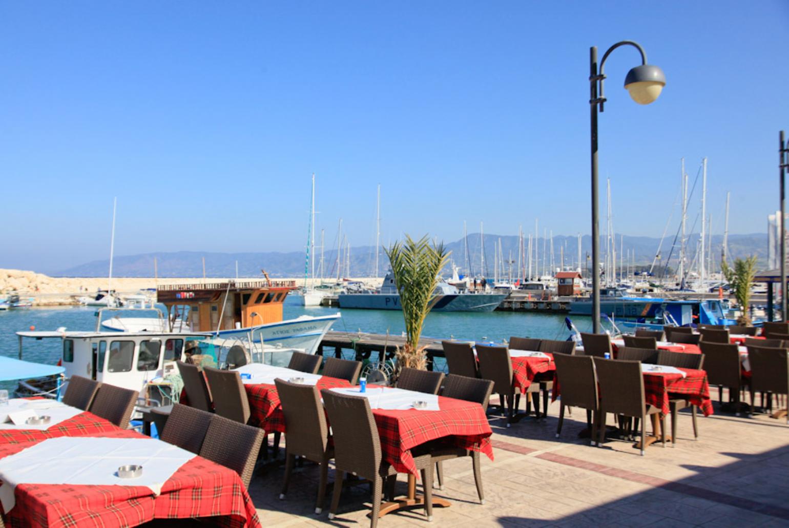 Local Harbour and Seafront Taverna