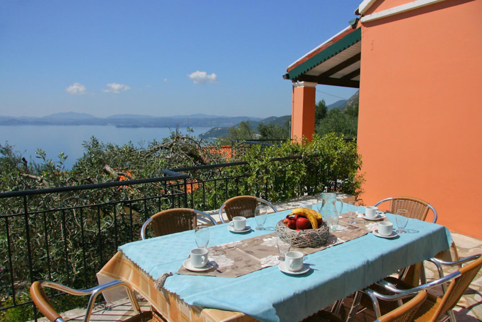 Terrace area with views
