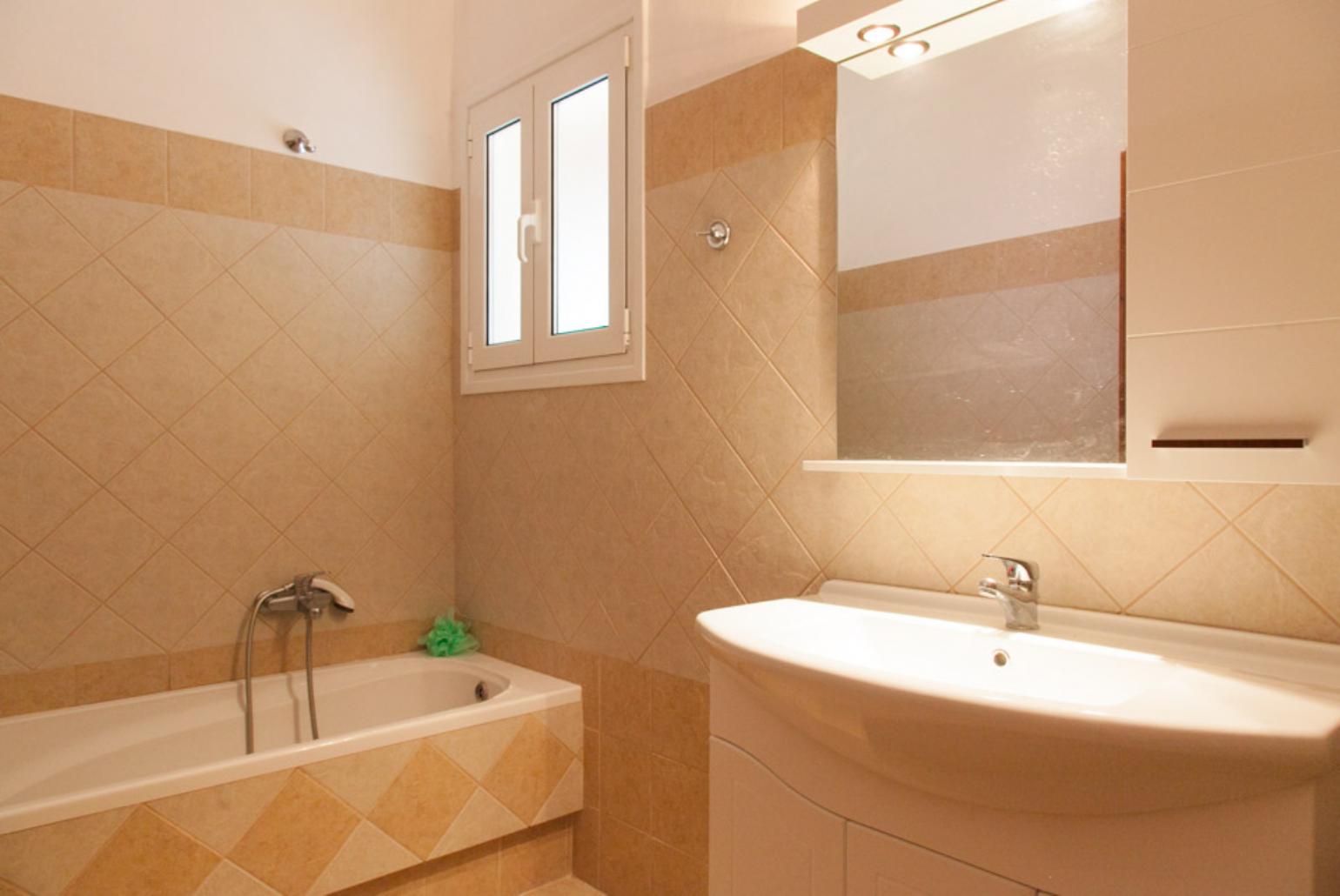 Bathroom with bath