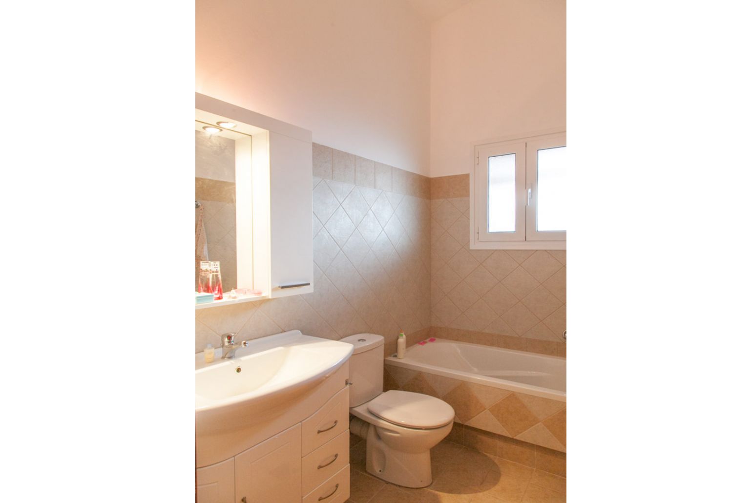 Bathroom with bath