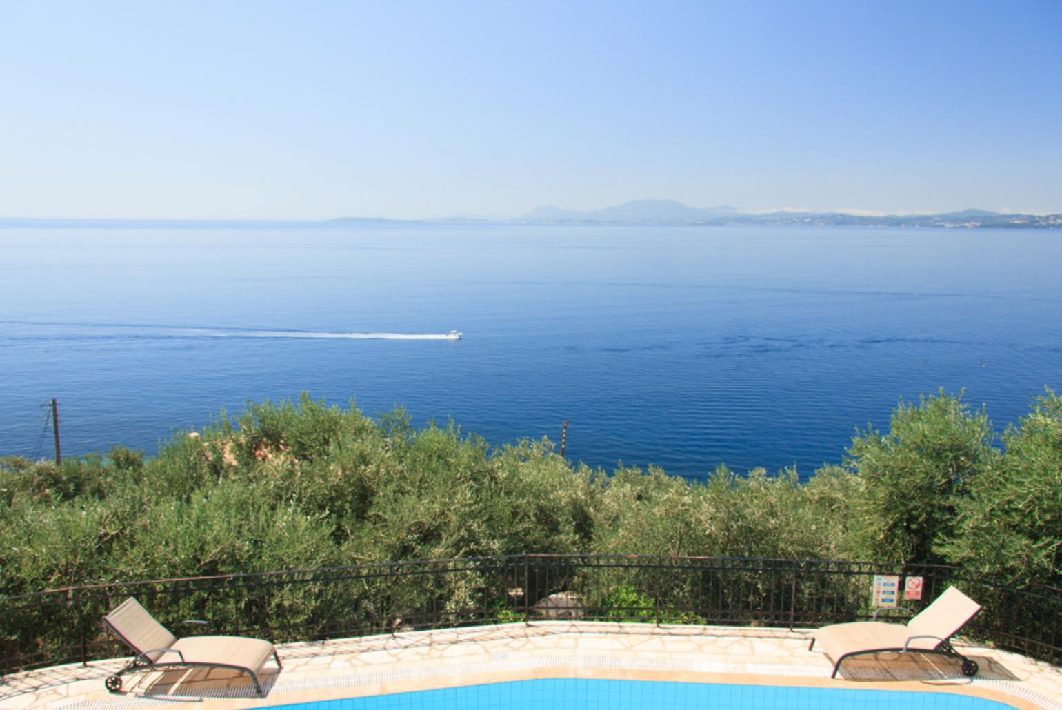 Balcony with panoramic views