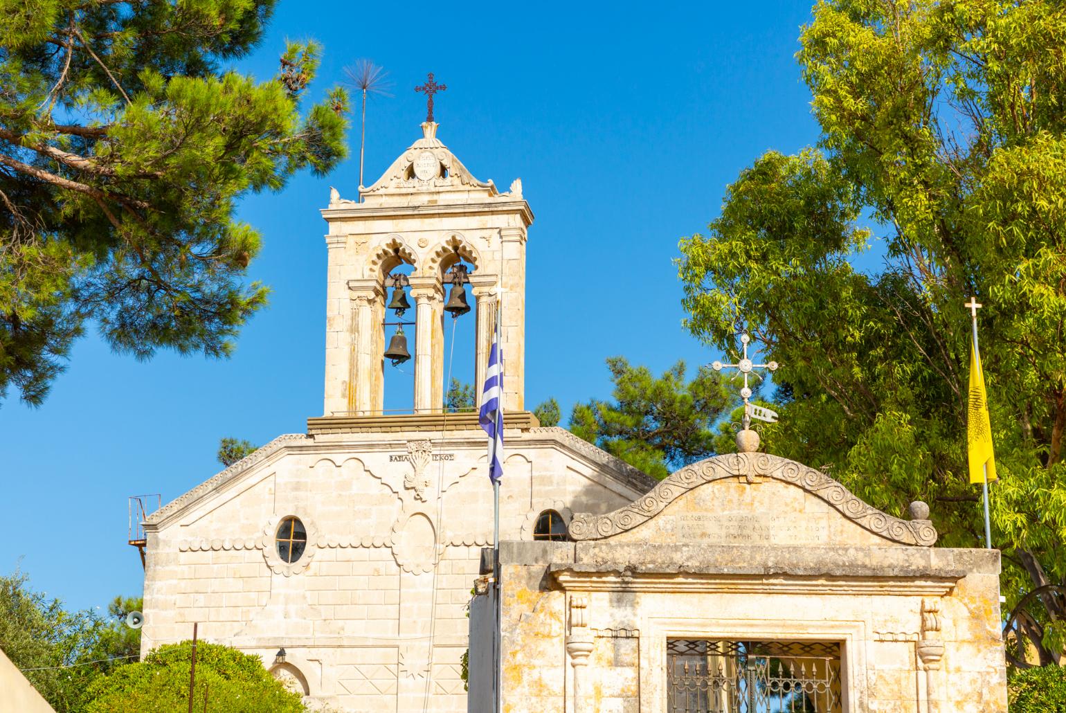 Local church in Kefalas