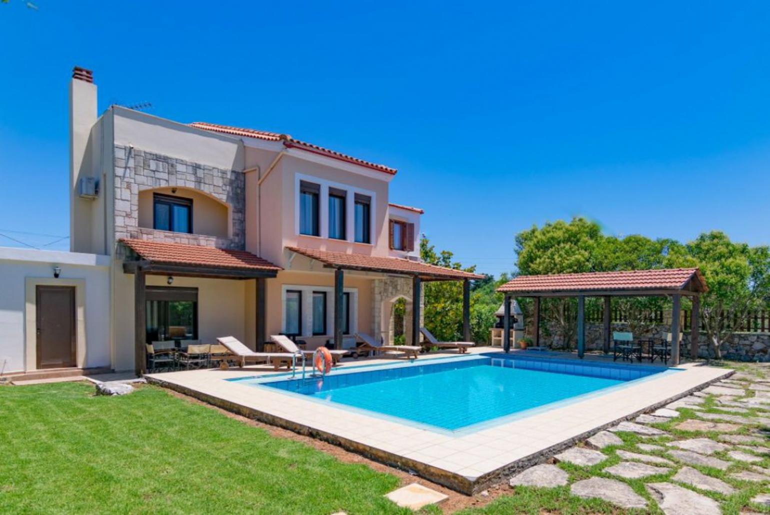 ,Beautiful villa with private pool and terrace