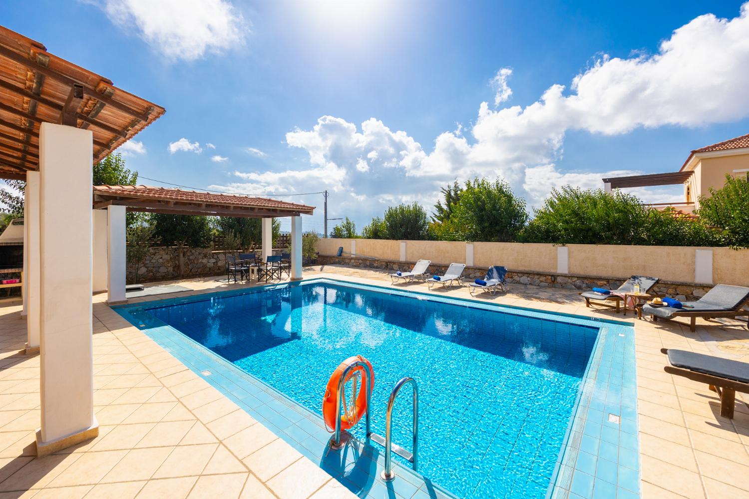 Private pool and terrace