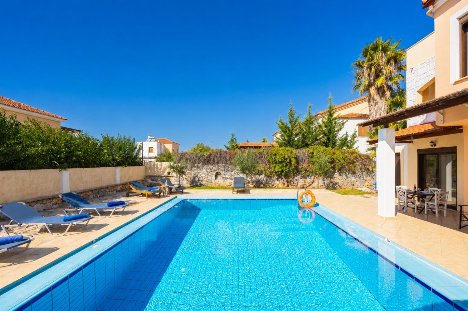 Private pool and terrace