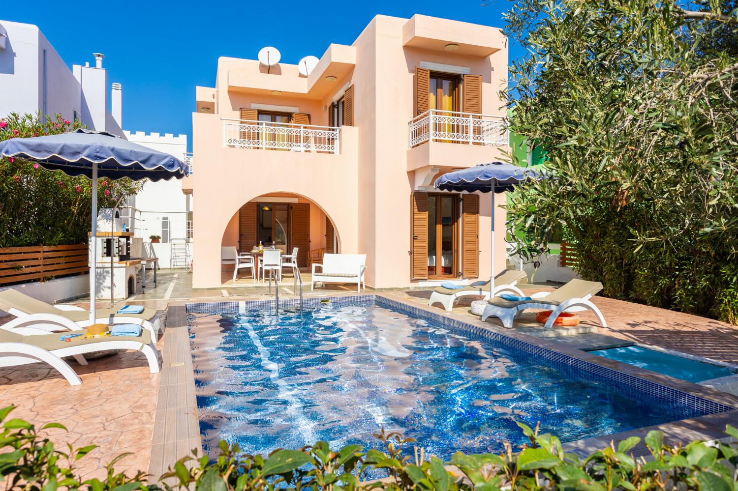 ,Beautiful villa with private pool and terrace