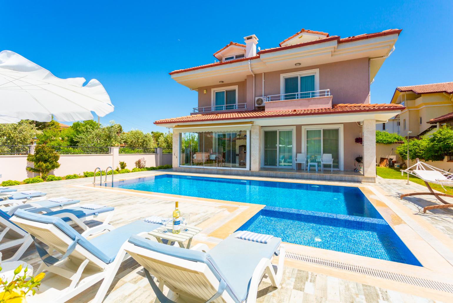 ,Beautiful villa with private pool and terrace