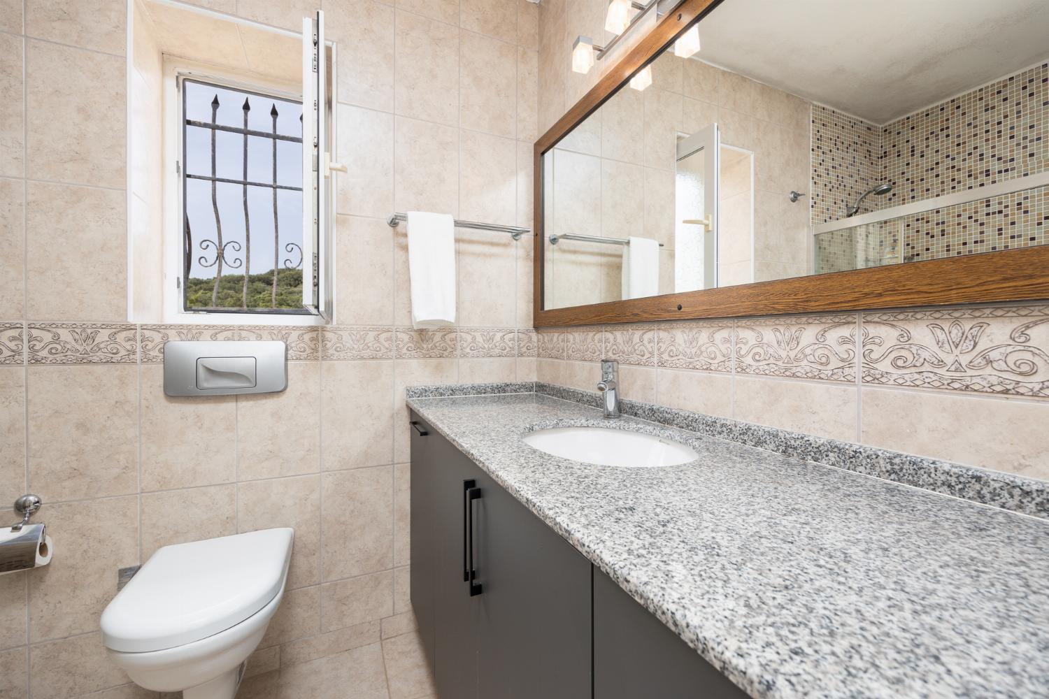 Family bathroom with shower
