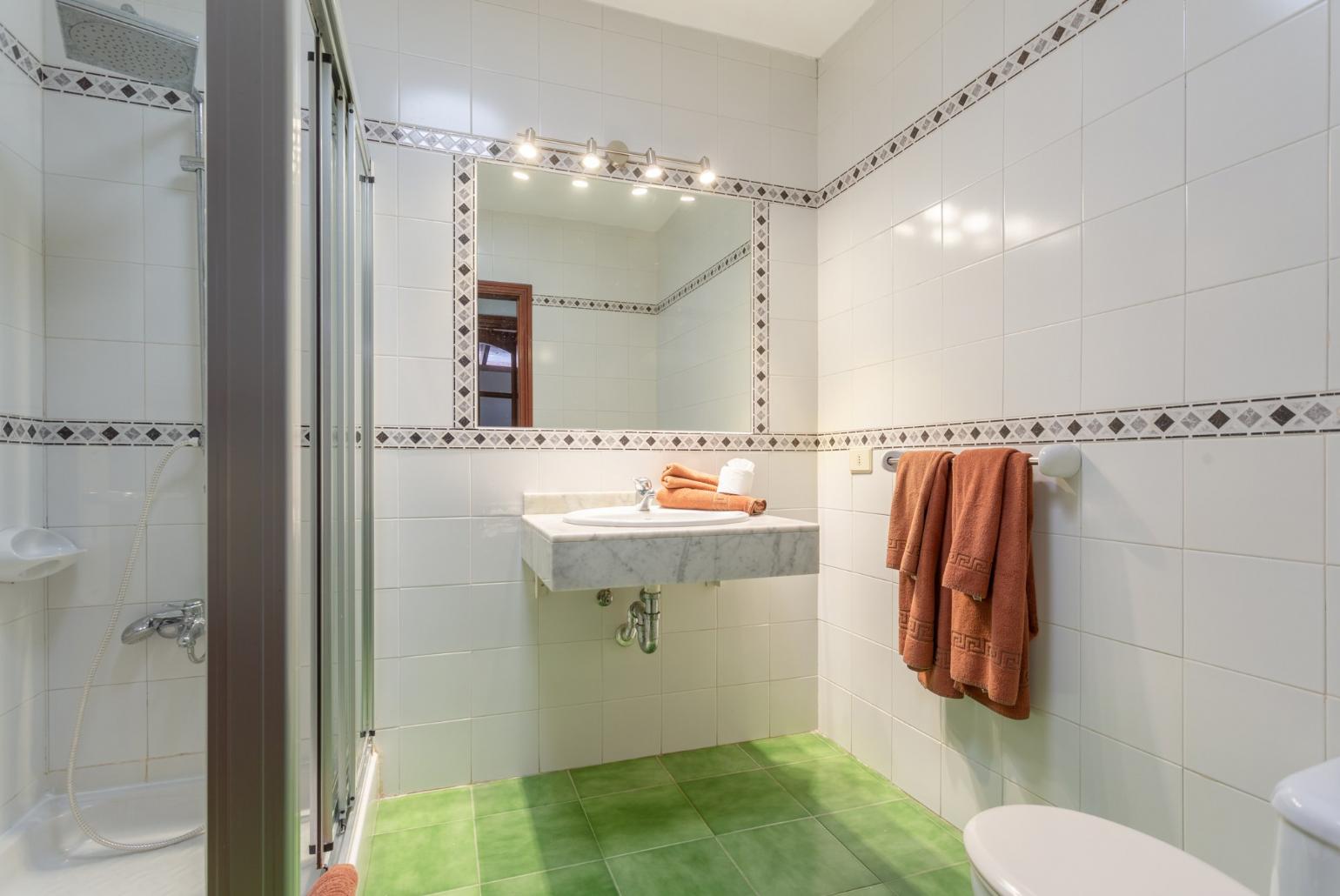 Family bathroom with shower