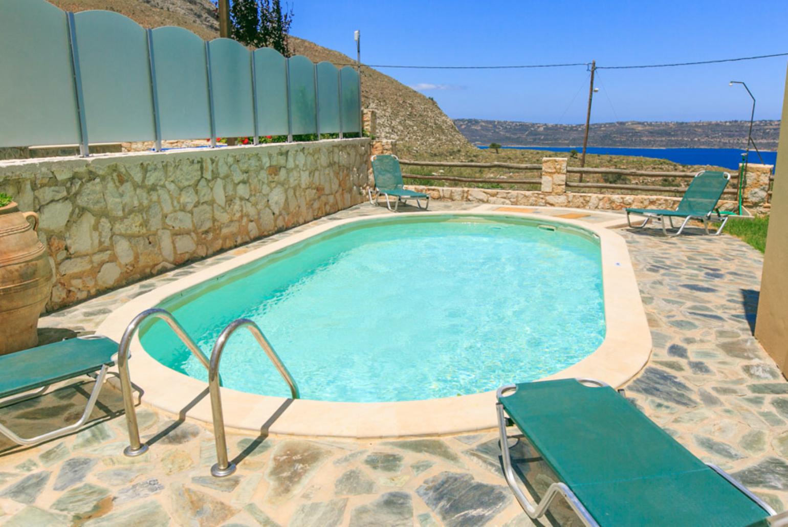 Private pool with terrace and garden