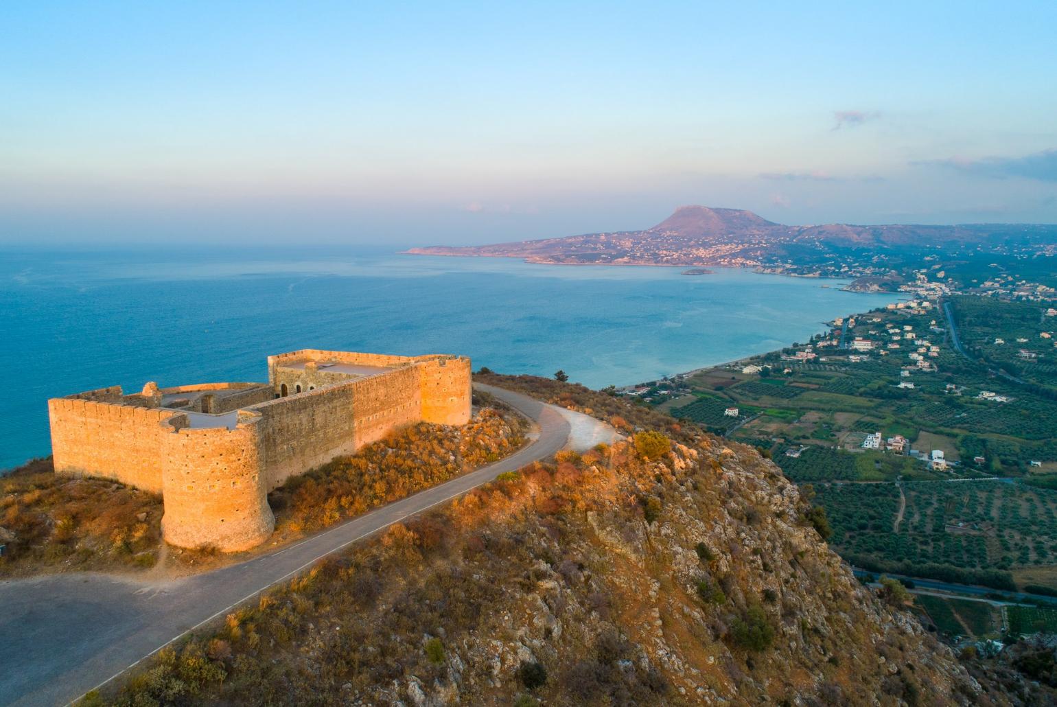 An Ottoman fortress near Villa Stratos