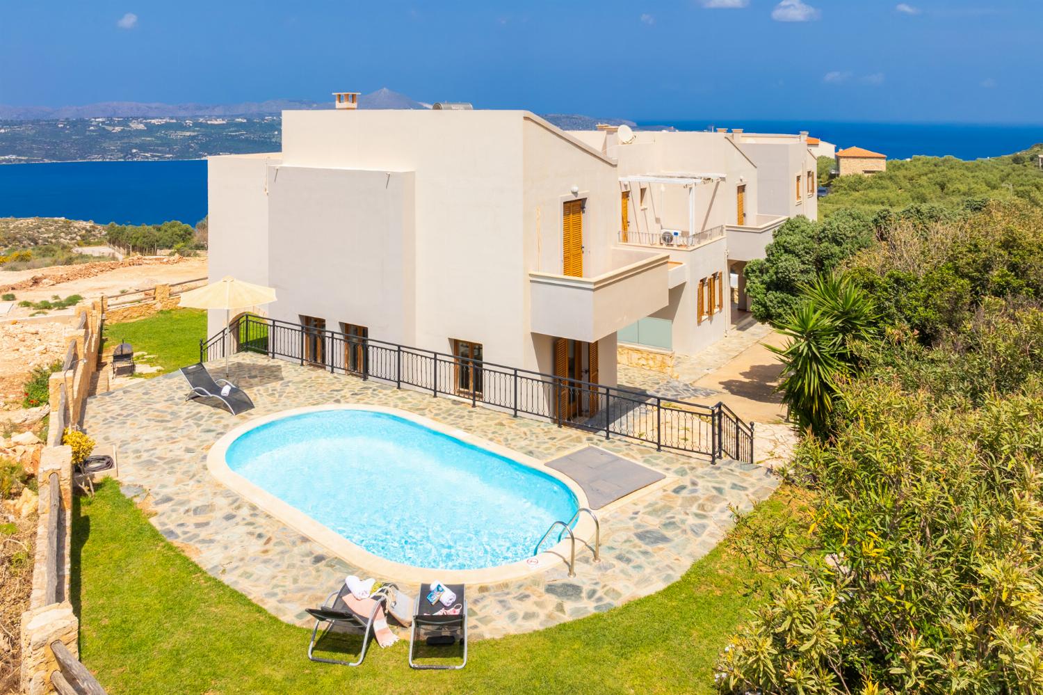 Beautiful villa with private pool and terrace with sea views
