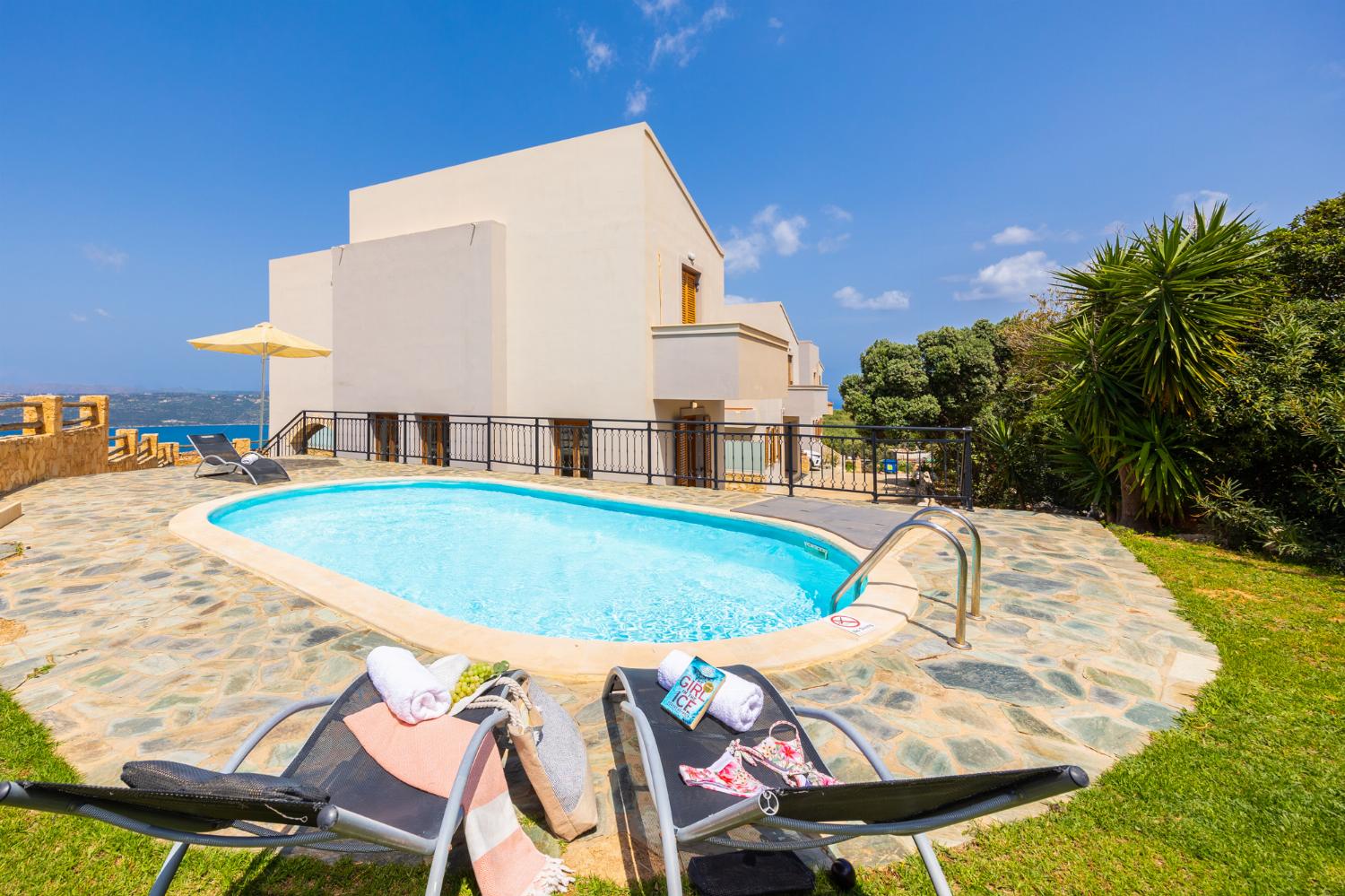 Beautiful villa with private pool and terrace with sea views