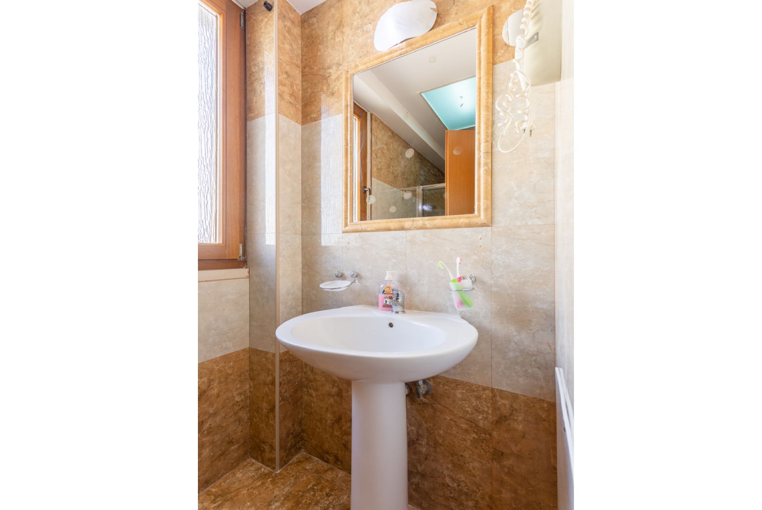 Family bathroom with shower