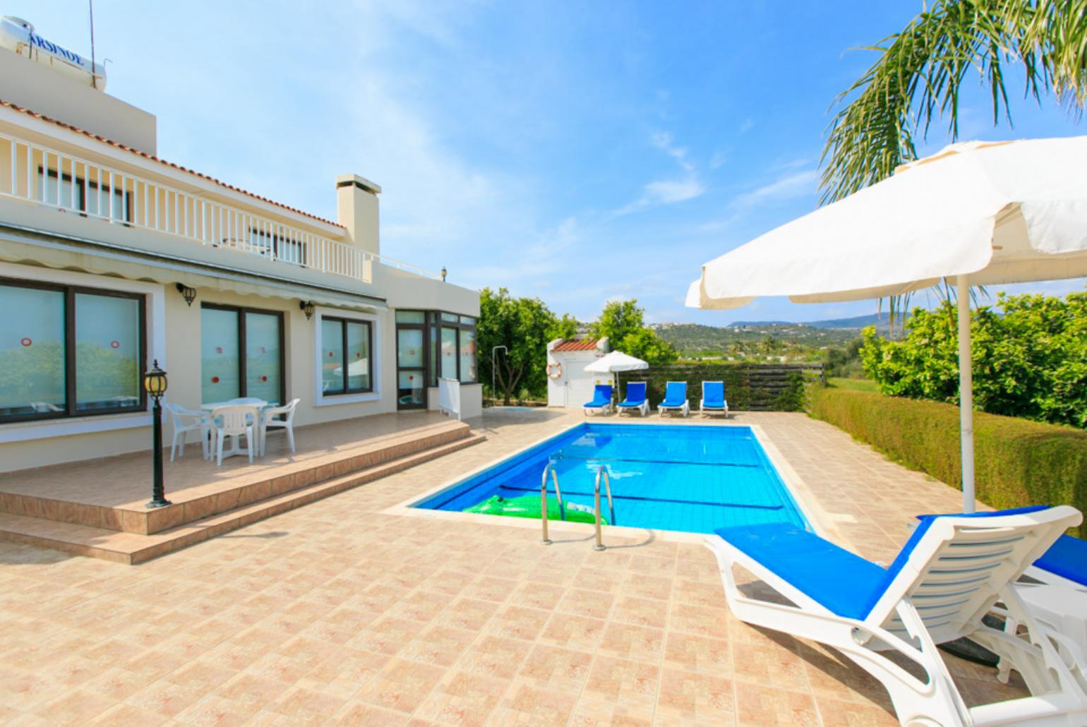 Beautiful villa with private pool and terrace