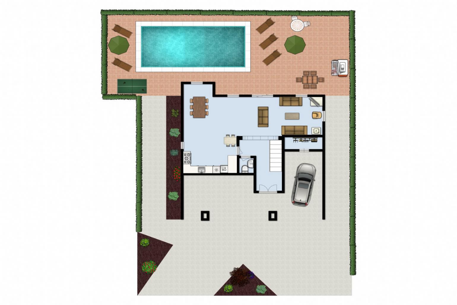 Floor plan of ground floor