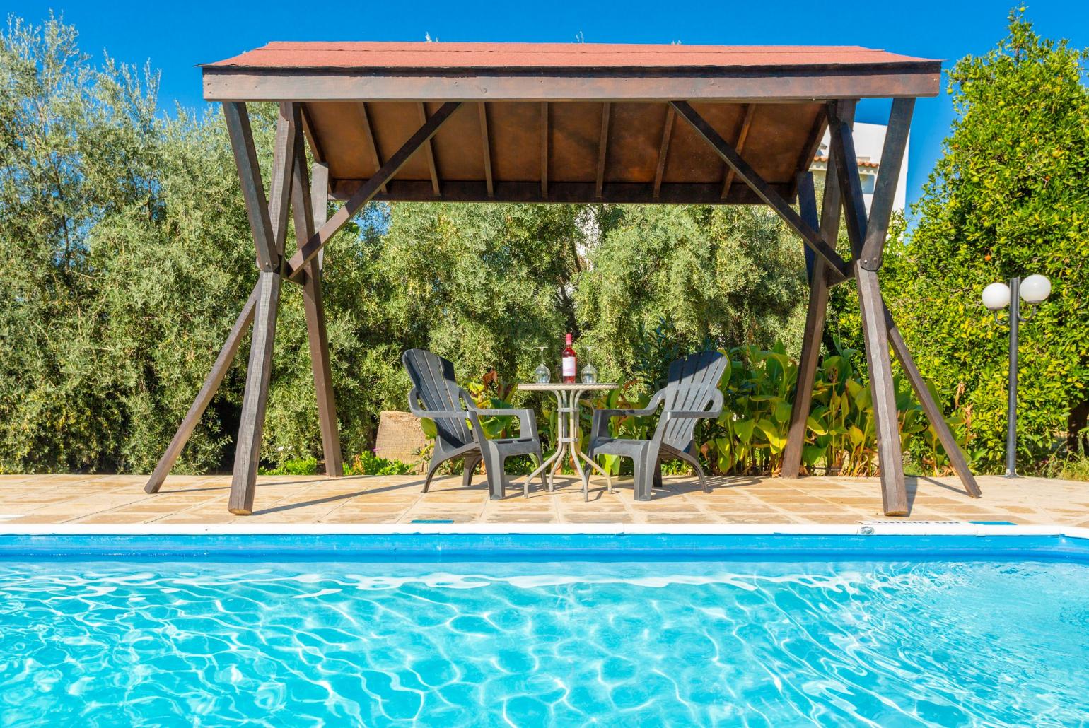 Private pool and terrace