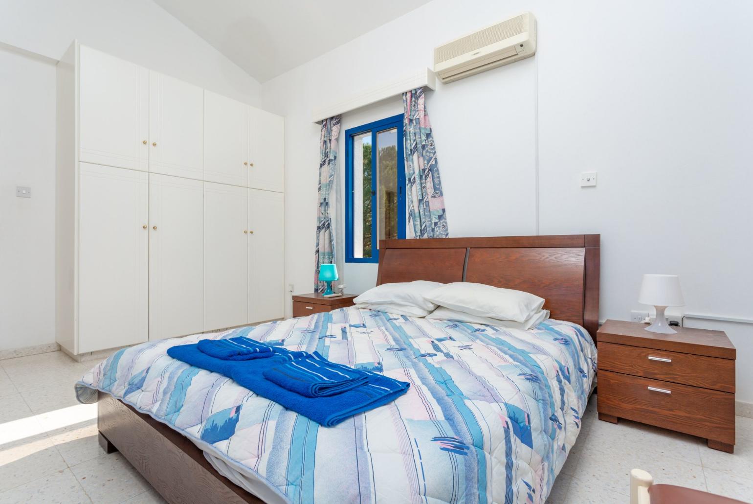 Double bedroom with A/C