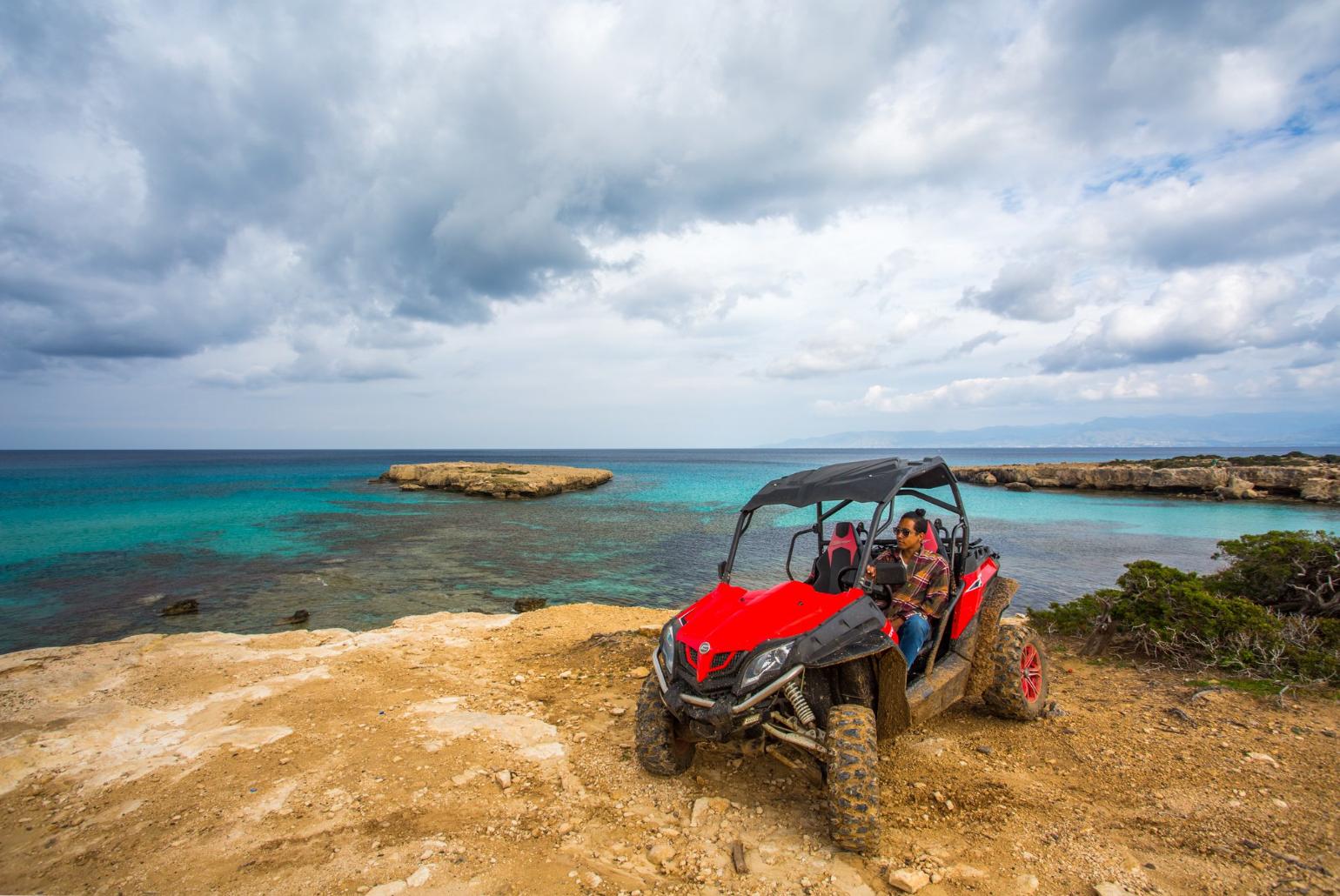 Quad-biking on the Akamas Peninsula