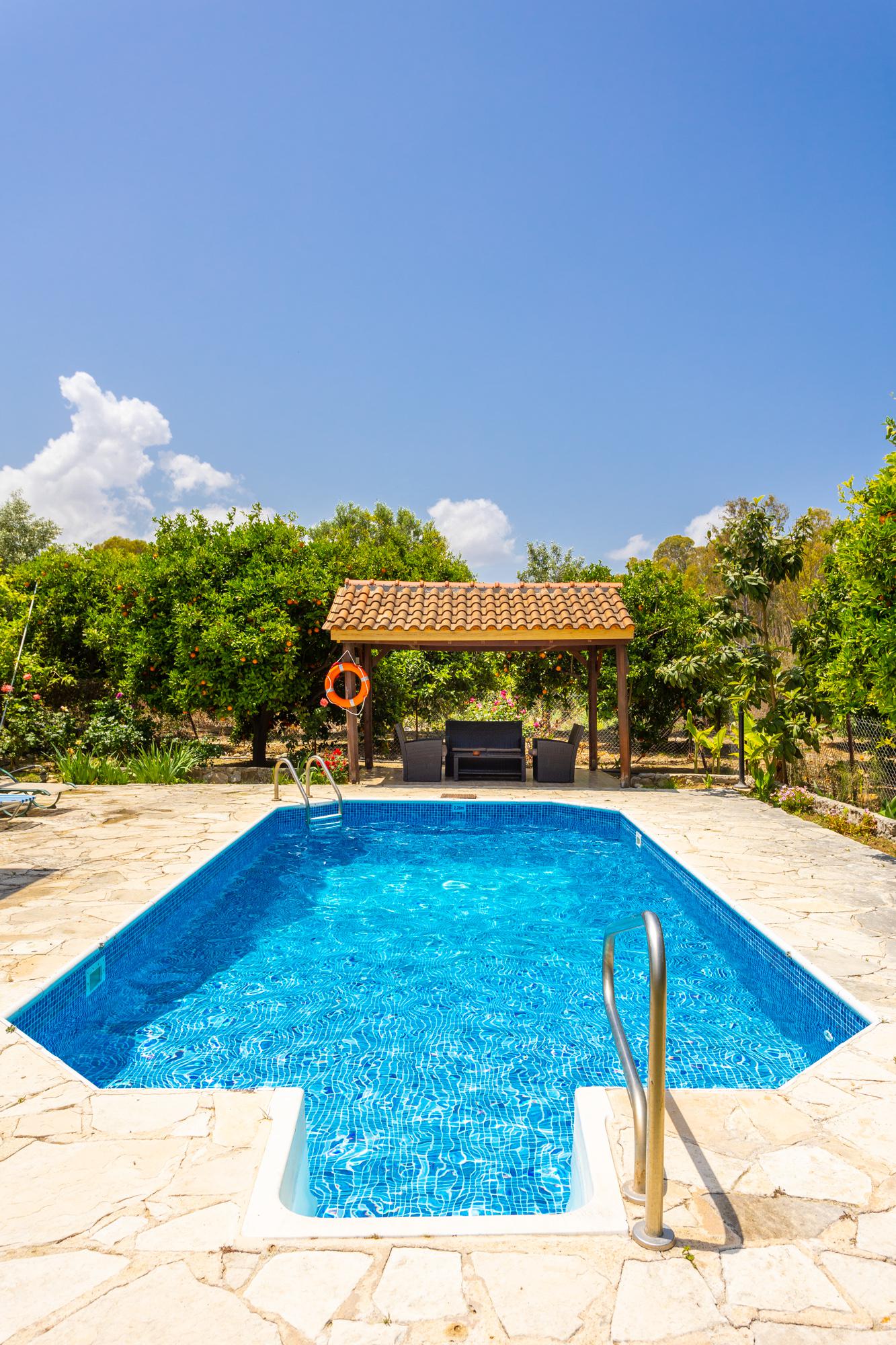 Private pool and terrace